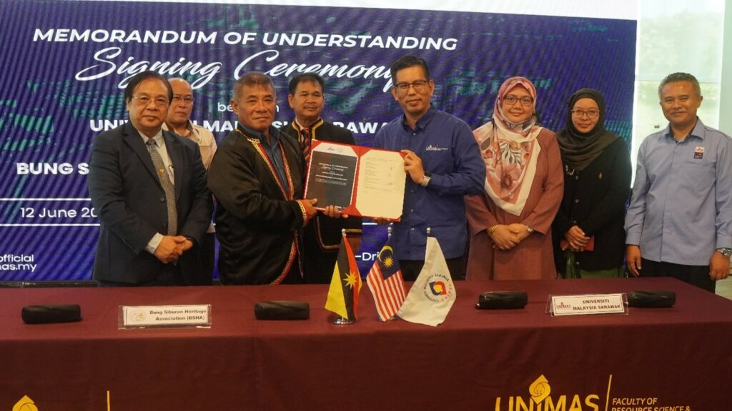 MoU Signing Ceremony between UNIMAS and Bung Siburan Heritage ...