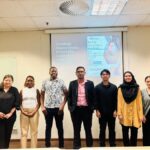 Dr. Kamalul and participants posed for a group photo after an engaging session on drone competency and certification, which was joined by 130 participants both online and on-site.