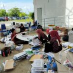 Pic 1 Sorting waste items according to categories