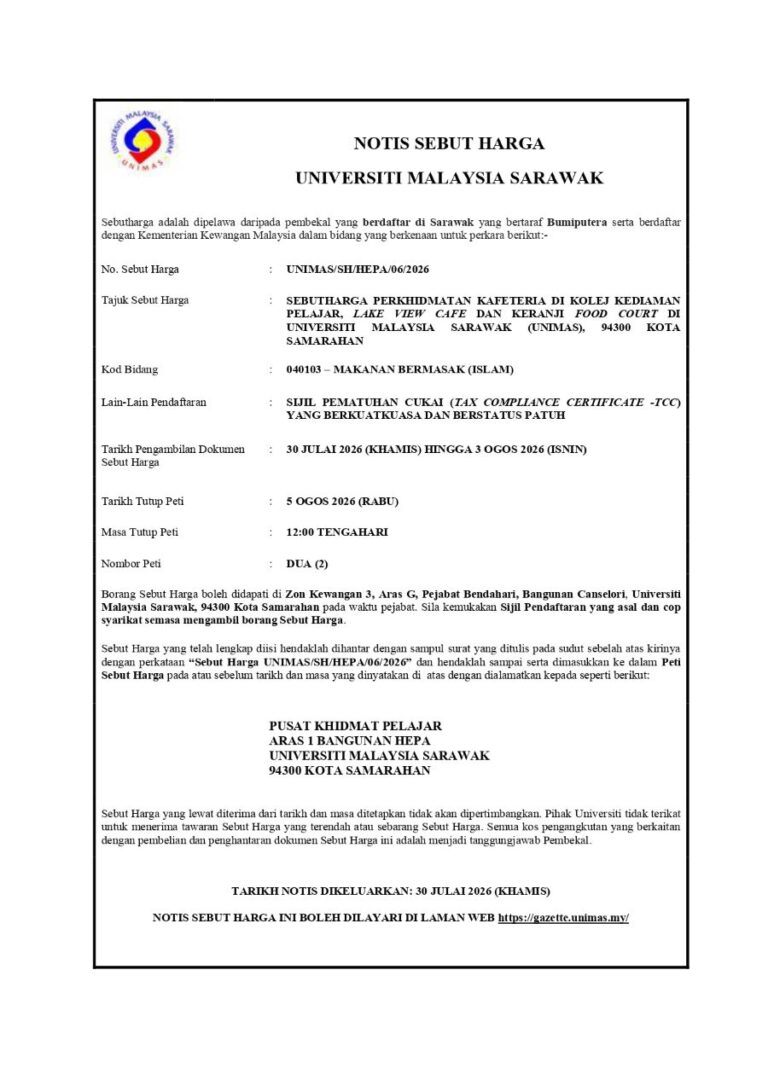 UNIMAS SH HEPA 06 2026